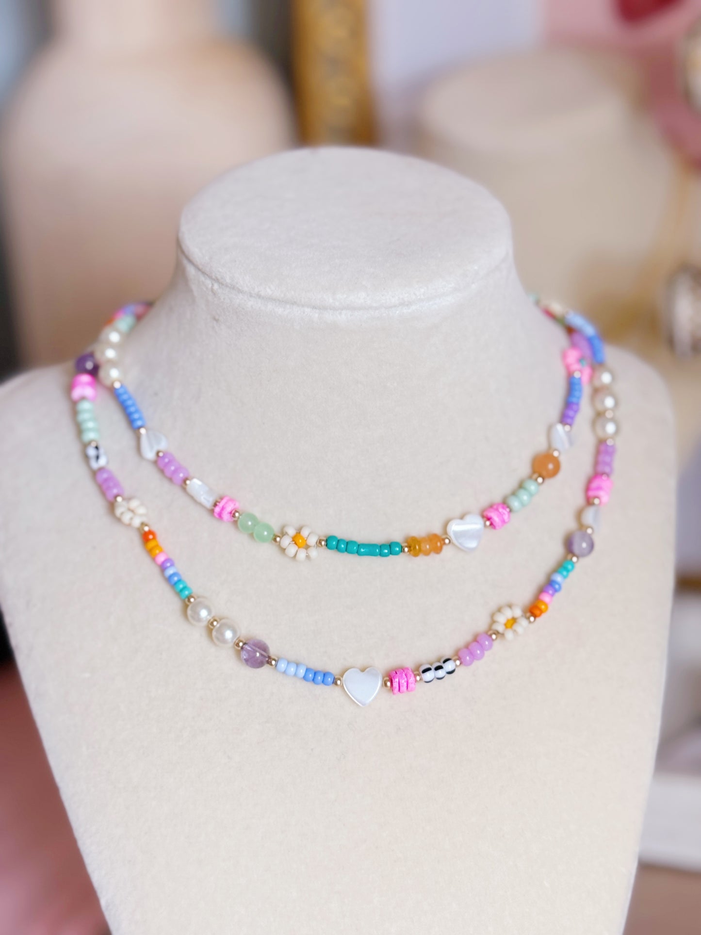 Daisy Confetti Necklace