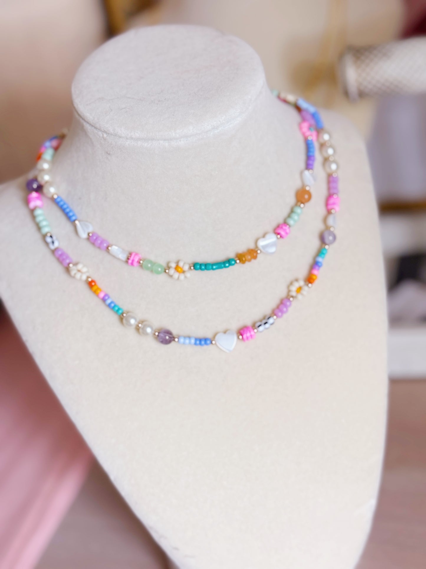 Daisy Confetti Necklace