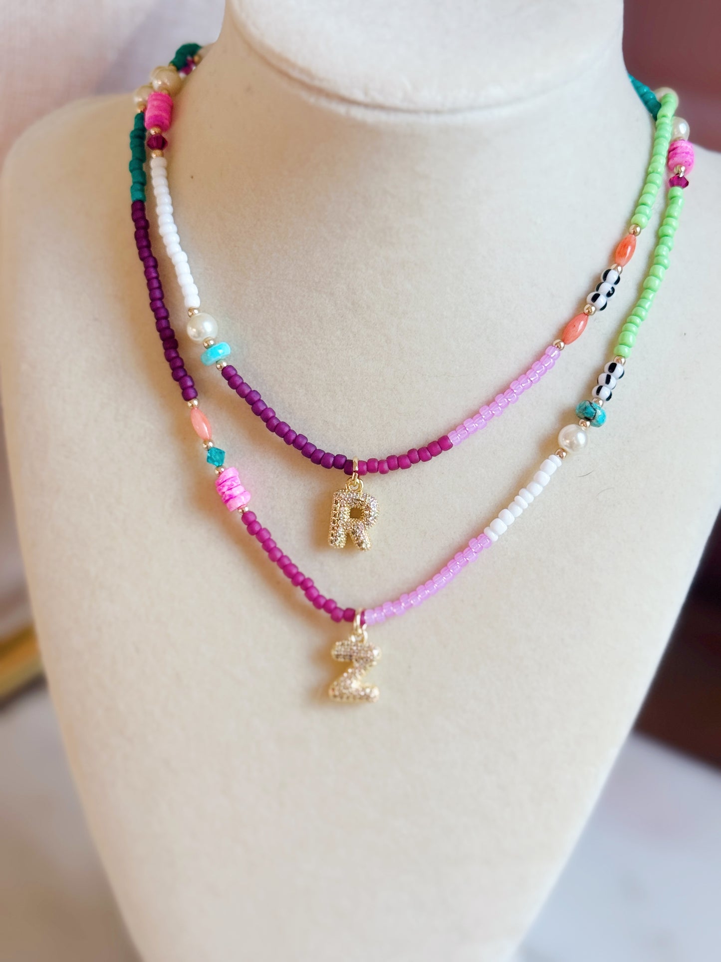 Pave Charm Necklace