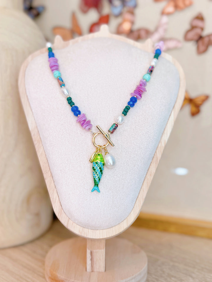 Purple Fish Toggle
