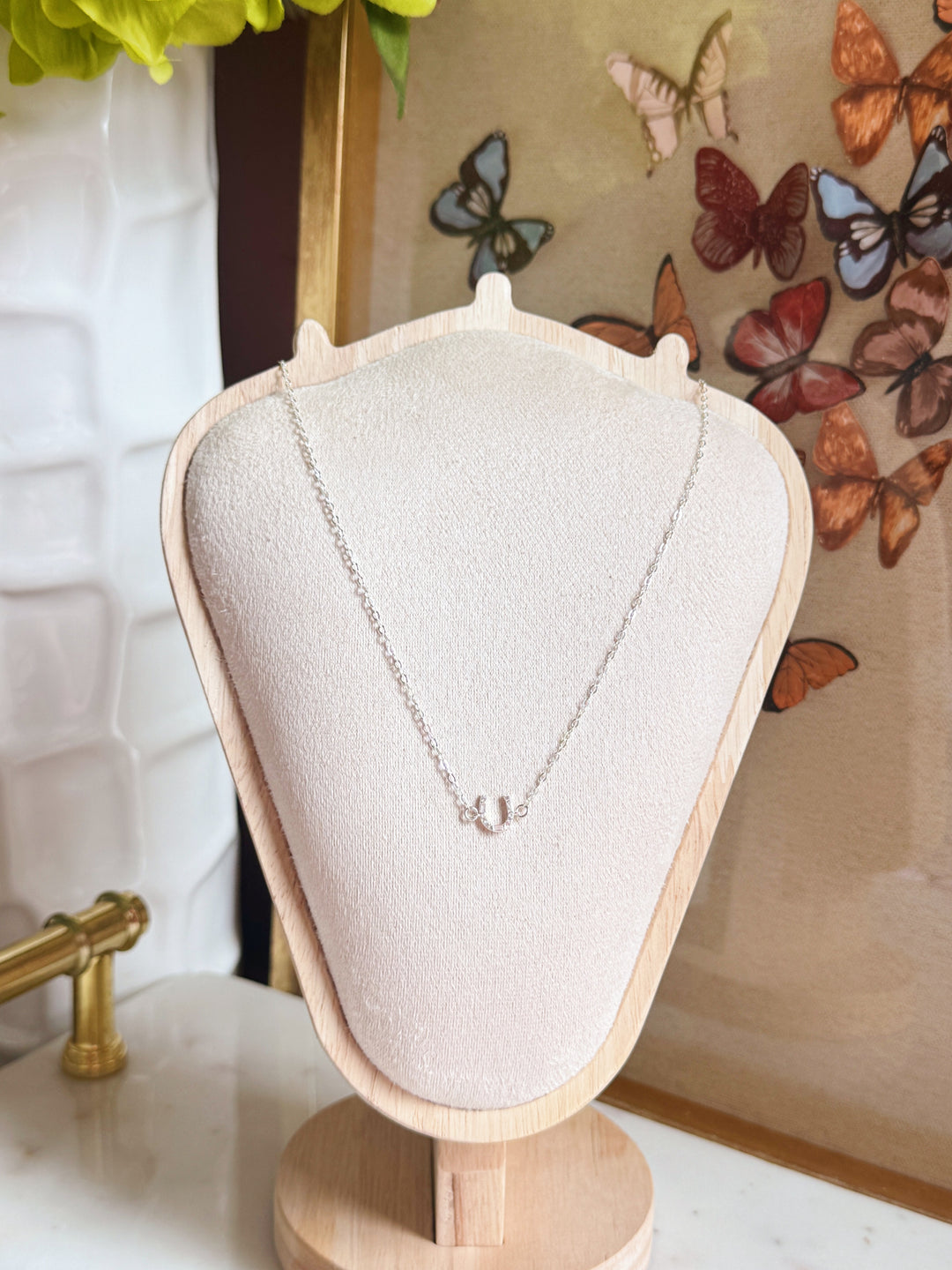 Lucky Lady Horseshoe Necklace