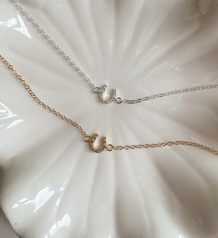 Lucky Lady Horseshoe Necklace