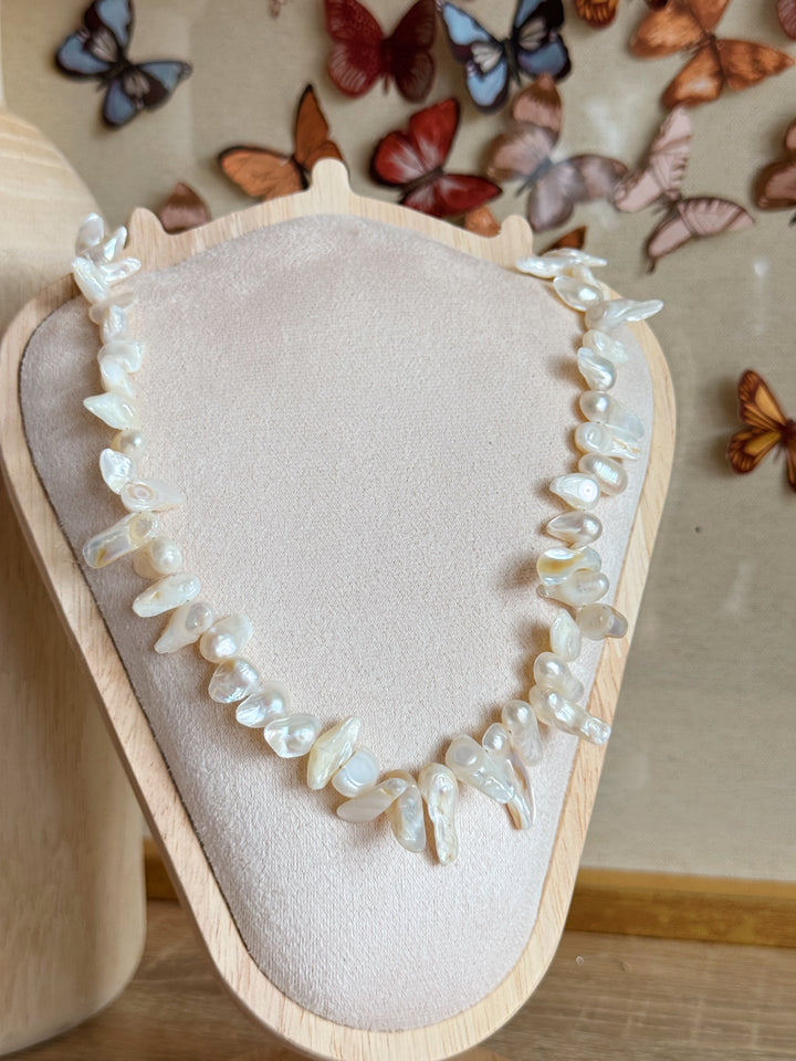 Azure Shell Necklace