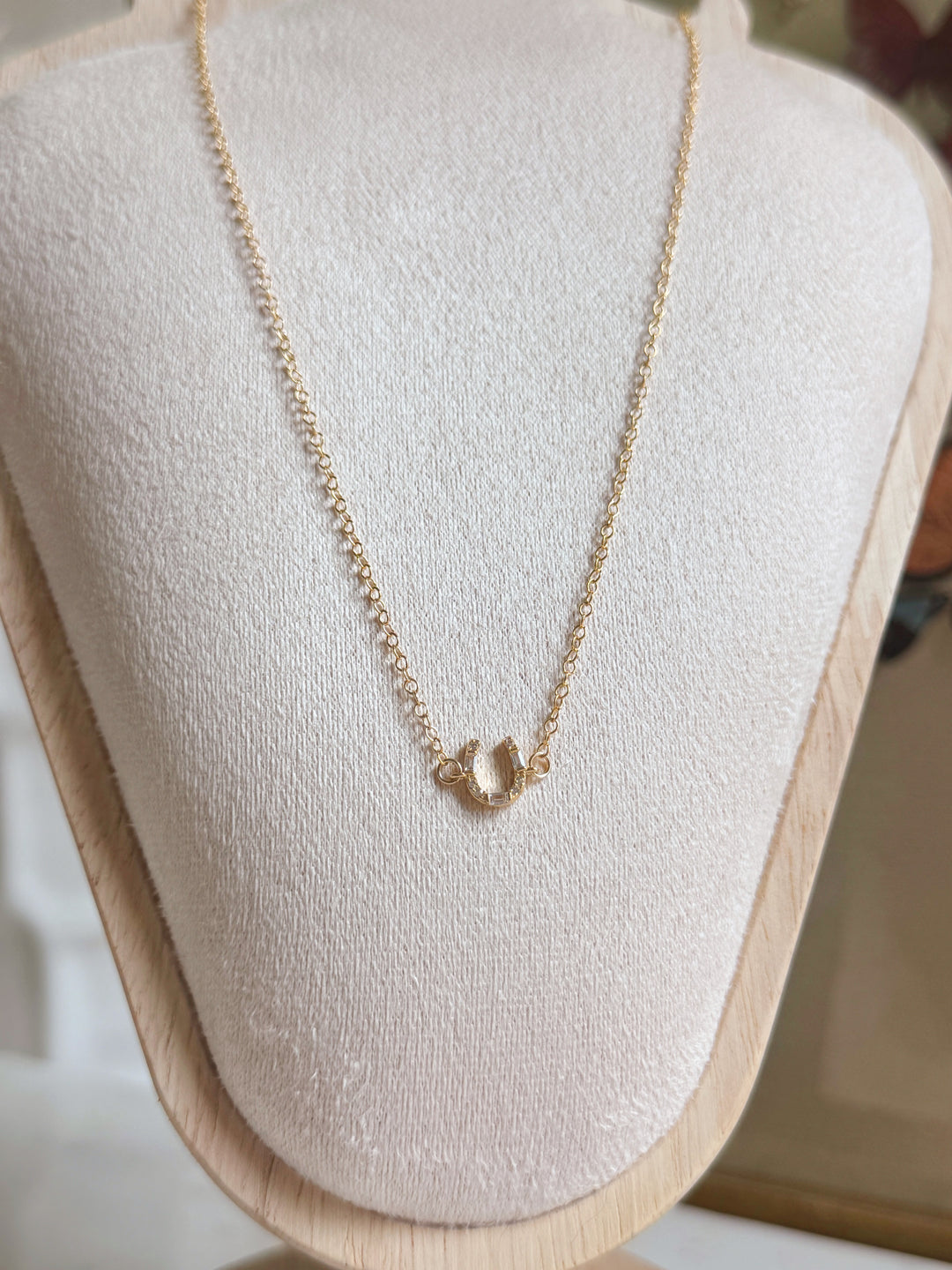 Lucky Lady Horseshoe Necklace