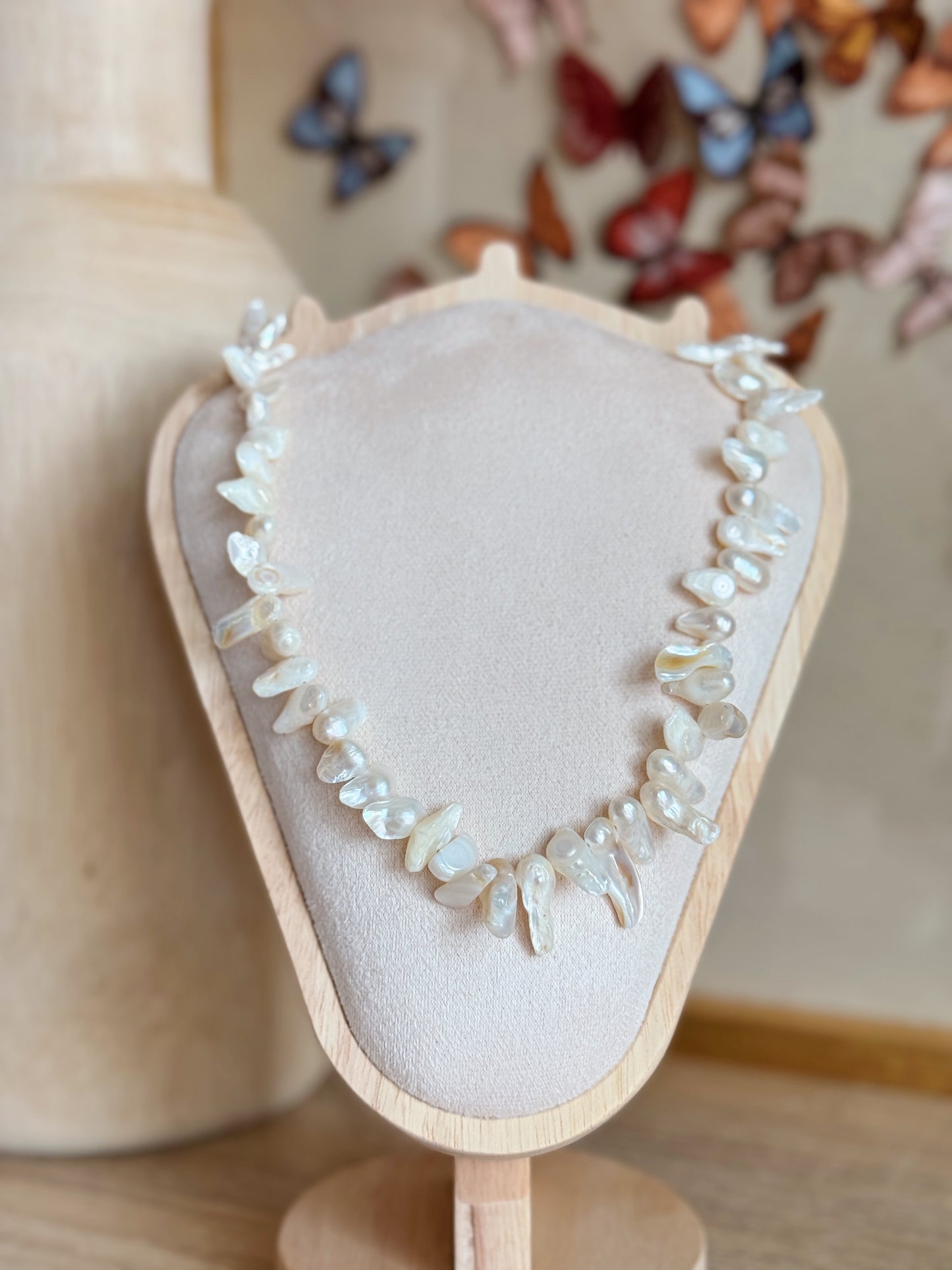 Azure Shell Necklace