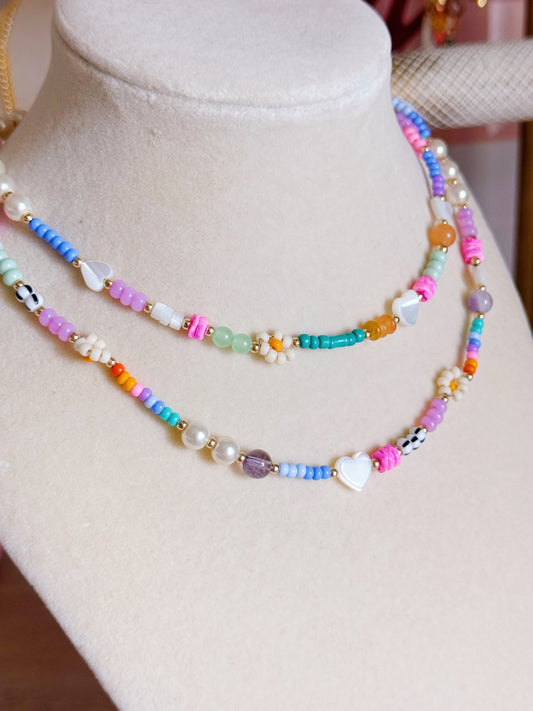 Daisy Confetti Necklace
