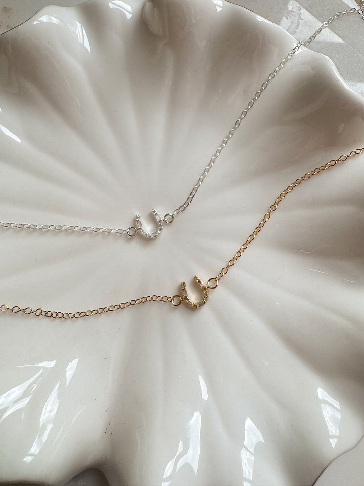 Lucky Lady Horseshoe Necklace