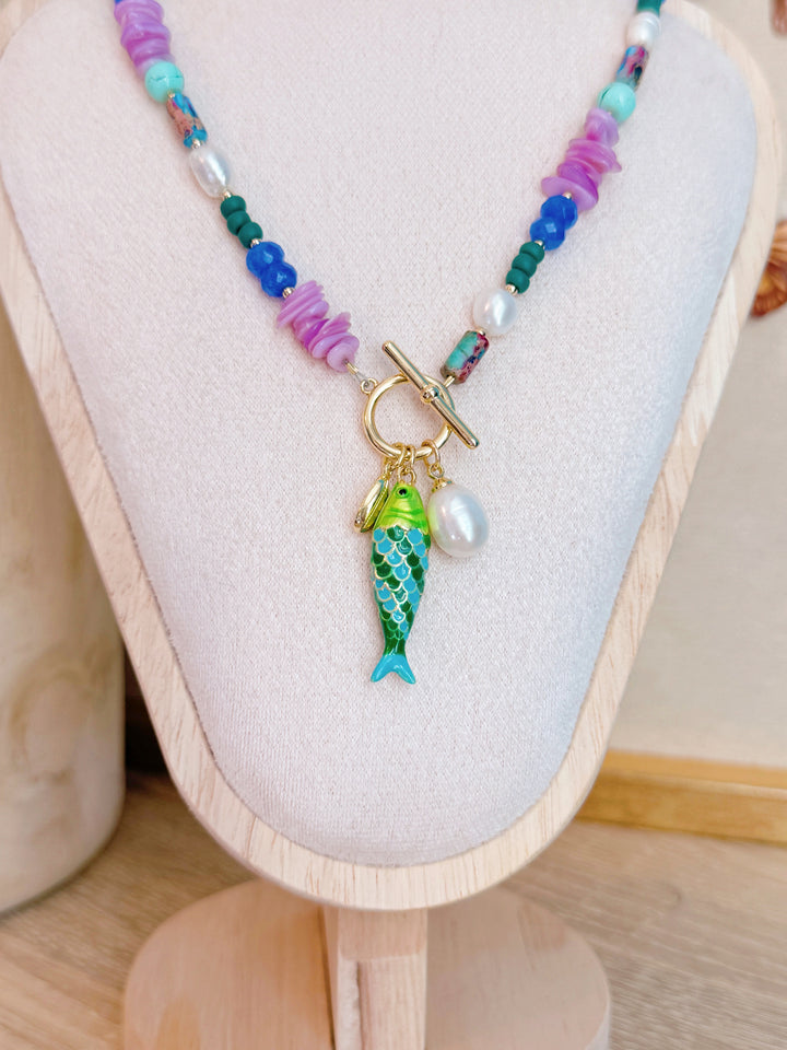 Purple Fish Toggle