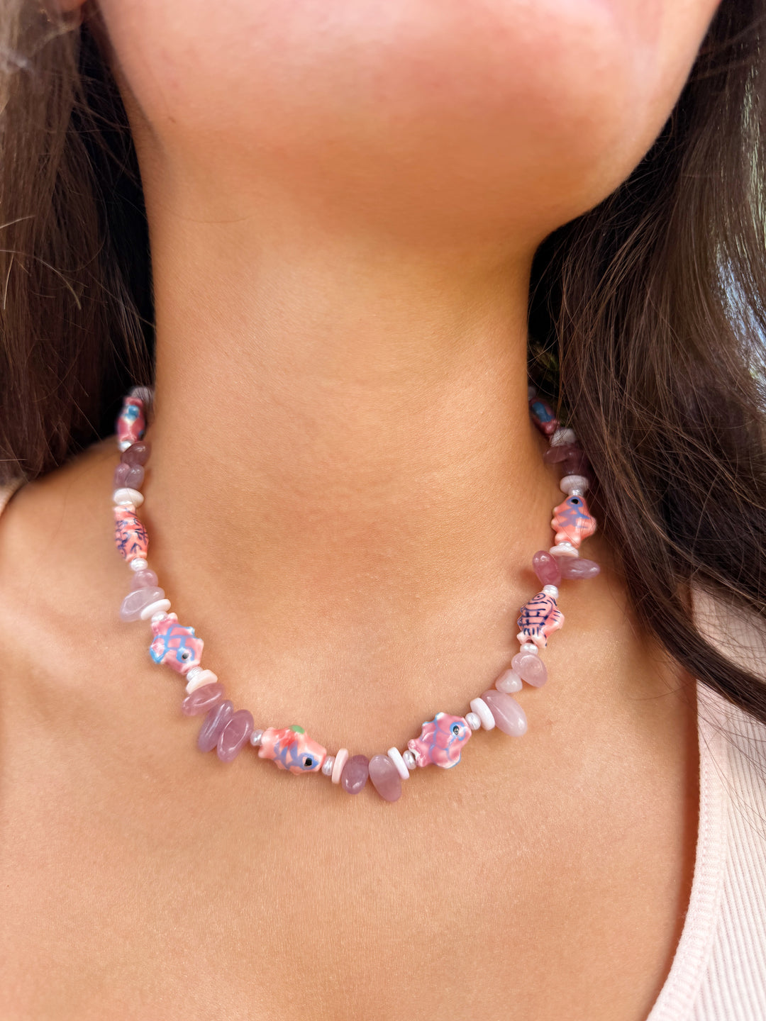 Sandbar Fish Necklace
