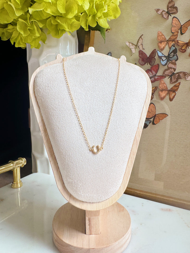 Lucky Lady Horseshoe Necklace