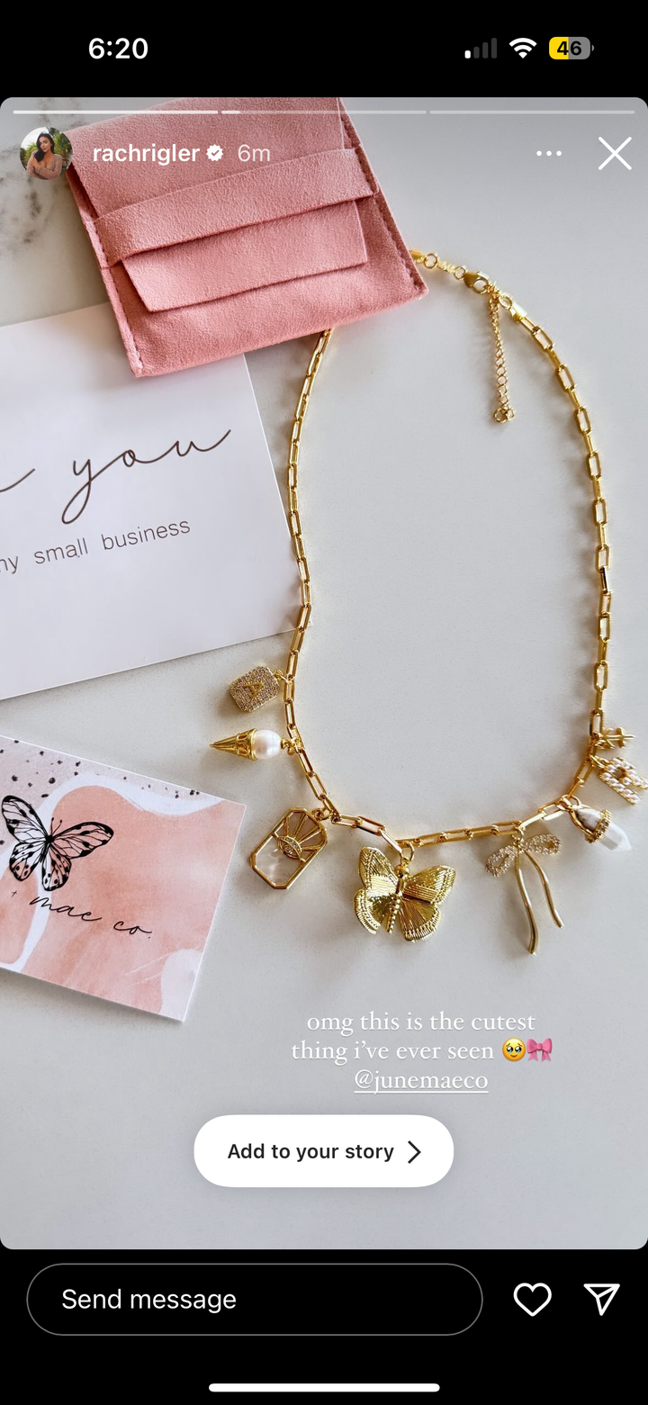 Custom Charm Necklace