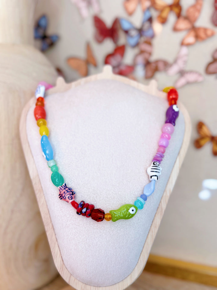 Rainbow Fish Necklace