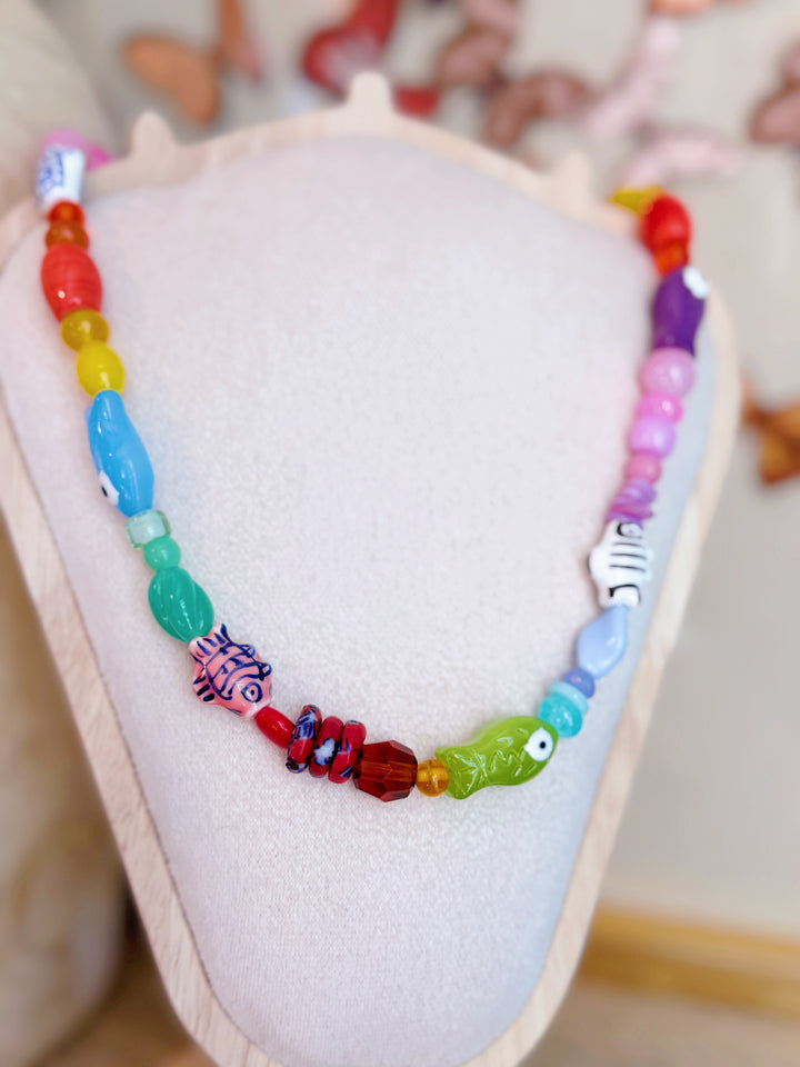 Rainbow Fish Necklace