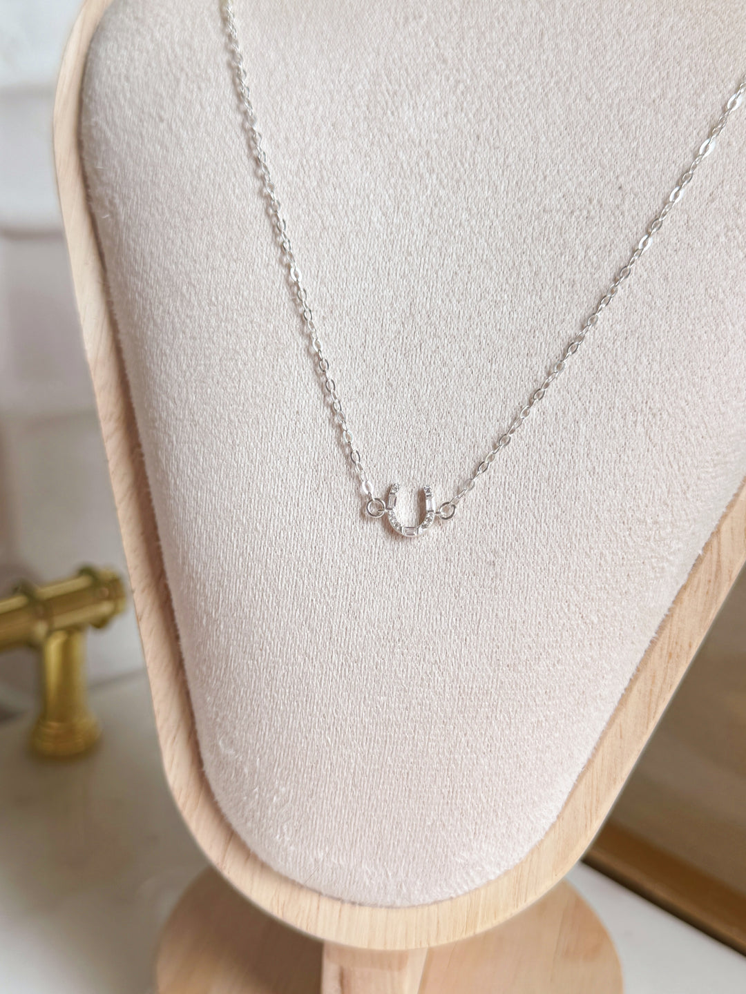 Lucky Lady Horseshoe Necklace