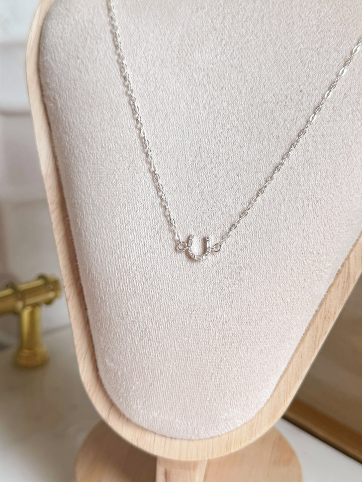 Lucky Lady Horseshoe Necklace