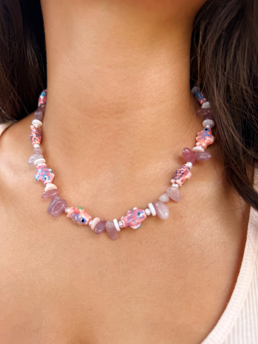 Sandbar Fish Necklace