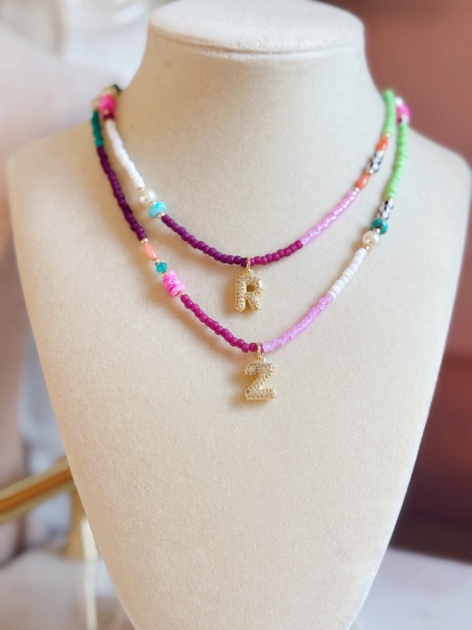 Pave Charm Necklace